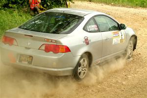 Derek Denti / Josh Remmetter Acura RSX on SS2, Skunk Creek.