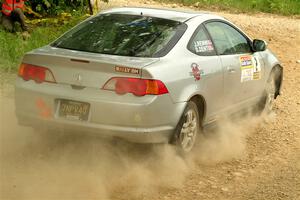 Derek Denti / Josh Remmetter Acura RSX on SS2, Skunk Creek.