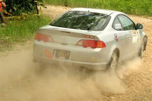 Derek Denti / Josh Remmetter Acura RSX on SS2, Skunk Creek.