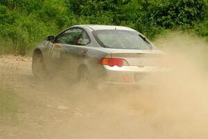 Derek Denti / Josh Remmetter Acura RSX on SS2, Skunk Creek.