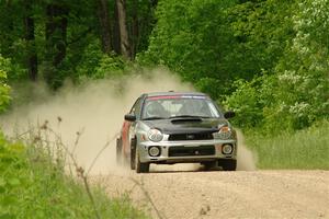 Jonathon Nagel / Chris Woodry Subaru Impreza 2.5RS on SS2, Skunk Creek.