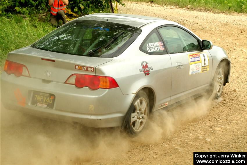 Derek Denti / Josh Remmetter Acura RSX on SS2, Skunk Creek.