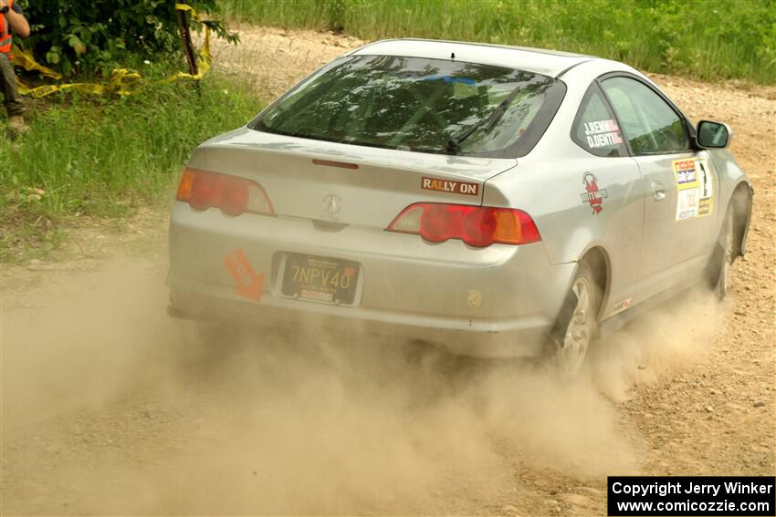 Derek Denti / Josh Remmetter Acura RSX on SS2, Skunk Creek.