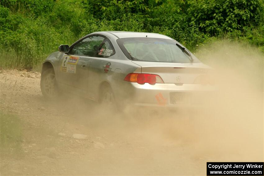 Derek Denti / Josh Remmetter Acura RSX on SS2, Skunk Creek.