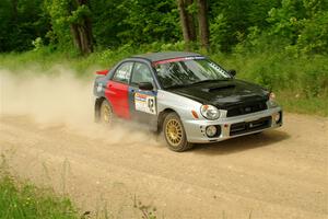 Jonathon Nagel / Chris Woodry Subaru Impreza 2.5RS on SS2, Skunk Creek.