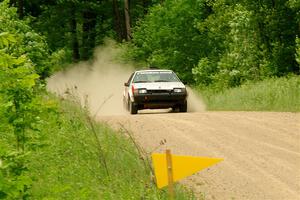 Eric Anderson / Taylor Haelterman Toyota Celica GTS on SS2, Skunk Creek.