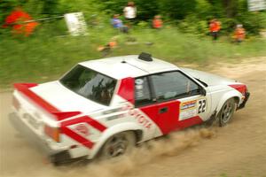 Eric Anderson / Taylor Haelterman Toyota Celica GTS on SS2, Skunk Creek.