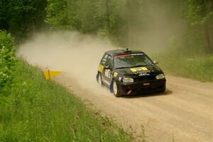 Chase Blakely / Mike Callaway VW GTI on SS2, Skunk Creek.