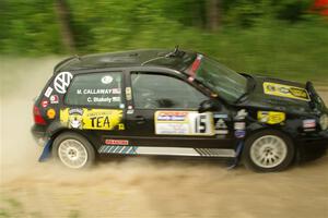 Chase Blakely / Mike Callaway VW GTI on SS2, Skunk Creek.