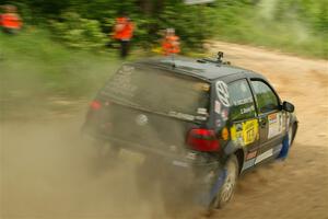 Chase Blakely / Mike Callaway VW GTI on SS2, Skunk Creek.