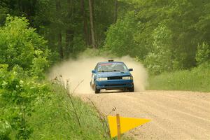 Jacob Kennedy / James Smith Ford Escort GT on SS2, Skunk Creek.