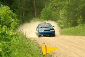 Jacob Kennedy / James Smith Ford Escort GT on SS2, Skunk Creek.