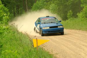 Jacob Kennedy / James Smith Ford Escort GT on SS2, Skunk Creek.