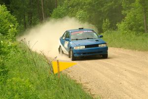 Jacob Kennedy / James Smith Ford Escort GT on SS2, Skunk Creek.