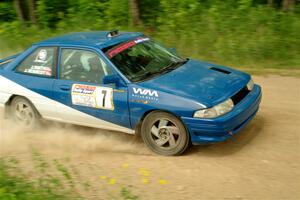 Jacob Kennedy / James Smith Ford Escort GT on SS2, Skunk Creek.