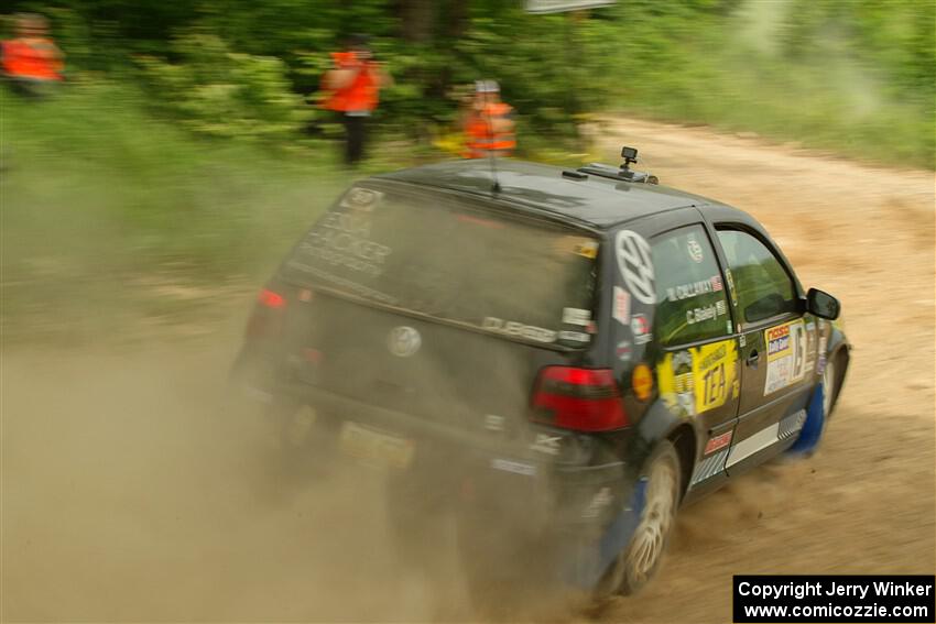 Chase Blakely / Mike Callaway VW GTI on SS2, Skunk Creek.