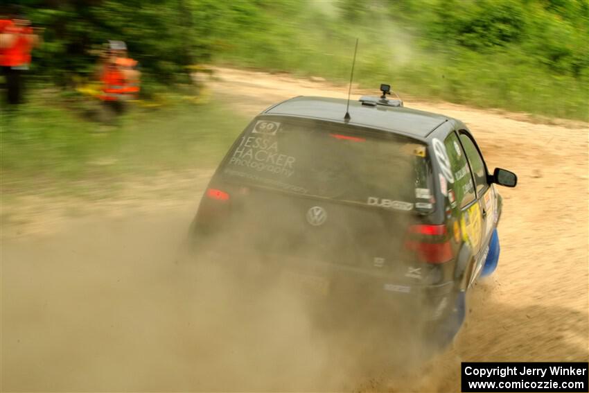 Chase Blakely / Mike Callaway VW GTI on SS2, Skunk Creek.