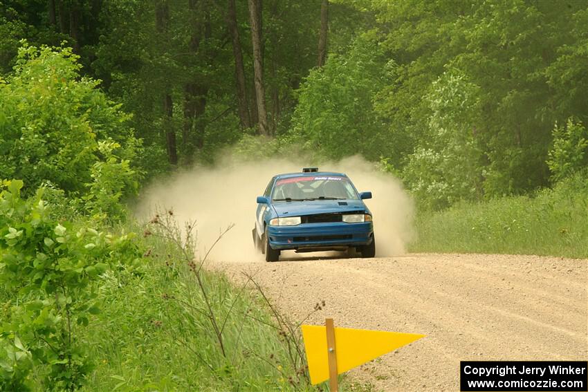 Jacob Kennedy / James Smith Ford Escort GT on SS2, Skunk Creek.