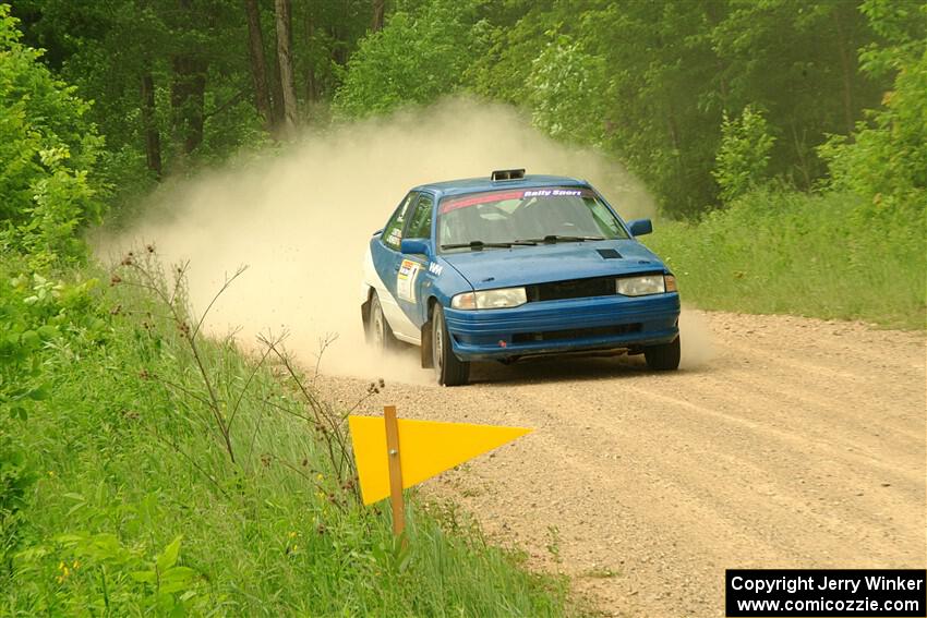 Jacob Kennedy / James Smith Ford Escort GT on SS2, Skunk Creek.