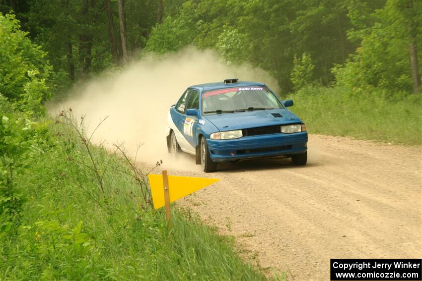 Jacob Kennedy / James Smith Ford Escort GT on SS2, Skunk Creek.