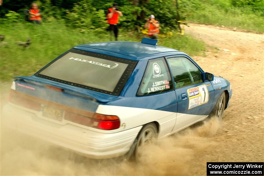 Jacob Kennedy / James Smith Ford Escort GT on SS2, Skunk Creek.