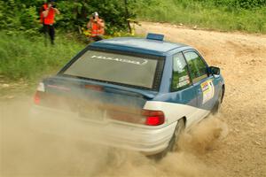 Jacob Kennedy / James Smith Ford Escort GT on SS2, Skunk Creek.