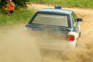 Jacob Kennedy / James Smith Ford Escort GT on SS2, Skunk Creek.