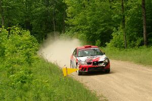 Andrew Layton / Joe Layton Subaru Impreza on SS2, Skunk Creek.