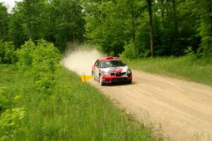 Andrew Layton / Joe Layton Subaru Impreza on SS2, Skunk Creek.