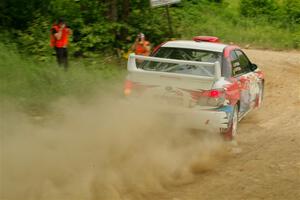 Andrew Layton / Joe Layton Subaru Impreza on SS2, Skunk Creek.