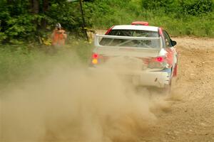 Andrew Layton / Joe Layton Subaru Impreza on SS2, Skunk Creek.