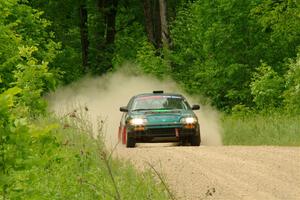 Dan Hutchison / Cray Dumeah Honda CRX Si on SS2, Skunk Creek.