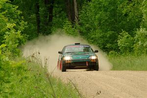 Dan Hutchison / Cray Dumeah Honda CRX Si on SS2, Skunk Creek.