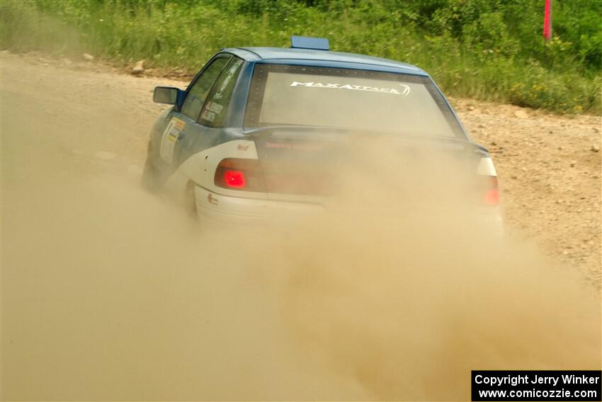 Jacob Kennedy / James Smith Ford Escort GT on SS2, Skunk Creek.