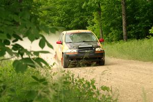 James Walker / Yannis Burnell Chevy Aveo on SS2, Skunk Creek.