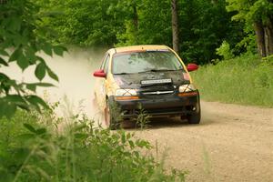 James Walker / Yannis Burnell Chevy Aveo on SS2, Skunk Creek.