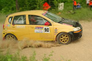 James Walker / Yannis Burnell Chevy Aveo on SS2, Skunk Creek.