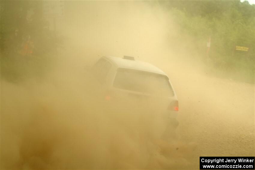 Josh Nykanen / Connor Himes VW GTI on SS2, Skunk Creek.