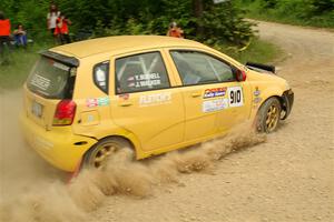 James Walker / Yannis Burnell Chevy Aveo on SS2, Skunk Creek.