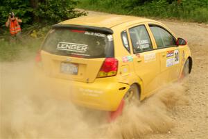 James Walker / Yannis Burnell Chevy Aveo on SS2, Skunk Creek.