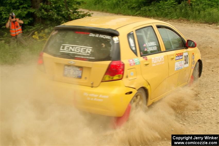 James Walker / Yannis Burnell Chevy Aveo on SS2, Skunk Creek.