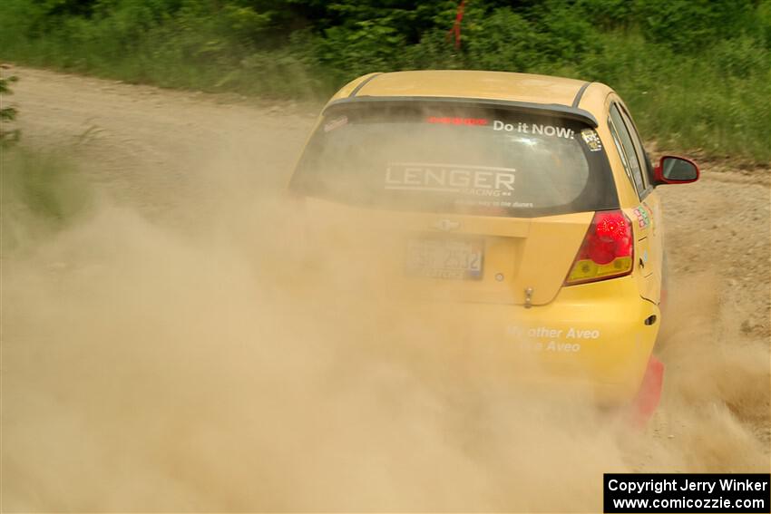 James Walker / Yannis Burnell Chevy Aveo on SS2, Skunk Creek.