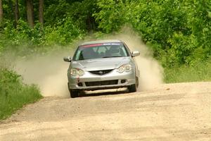 Derek Denti / Josh Remmetter Acura RSX on SS3, Woodtick Hollow.