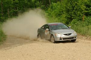 Derek Denti / Josh Remmetter Acura RSX on SS3, Woodtick Hollow.