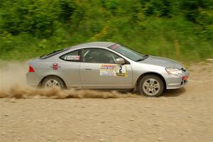 Derek Denti / Josh Remmetter Acura RSX on SS3, Woodtick Hollow.