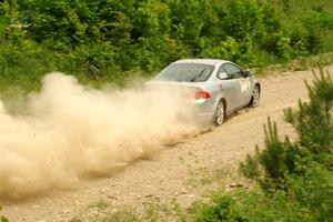 Derek Denti / Josh Remmetter Acura RSX on SS3, Woodtick Hollow.