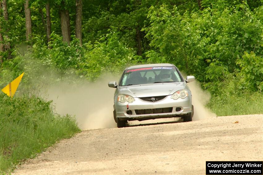 Derek Denti / Josh Remmetter Acura RSX on SS3, Woodtick Hollow.