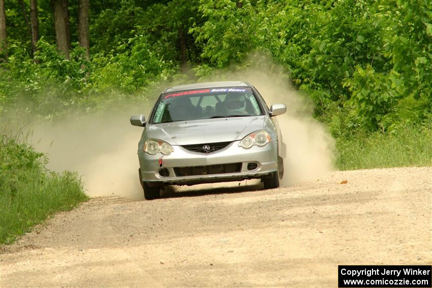 Derek Denti / Josh Remmetter Acura RSX on SS3, Woodtick Hollow.