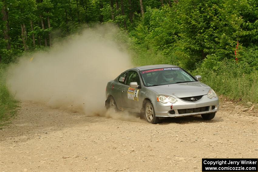 Derek Denti / Josh Remmetter Acura RSX on SS3, Woodtick Hollow.