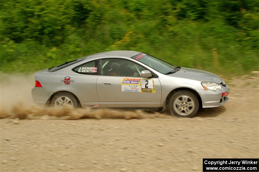 Derek Denti / Josh Remmetter Acura RSX on SS3, Woodtick Hollow.